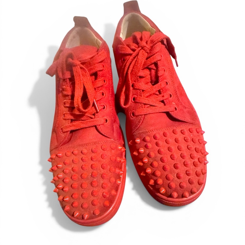 Men’s Louboutin Inspired Spiked Sneakers